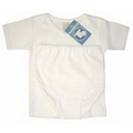 Interlock Short Sleeve Lap T-Shirt & Brief Set